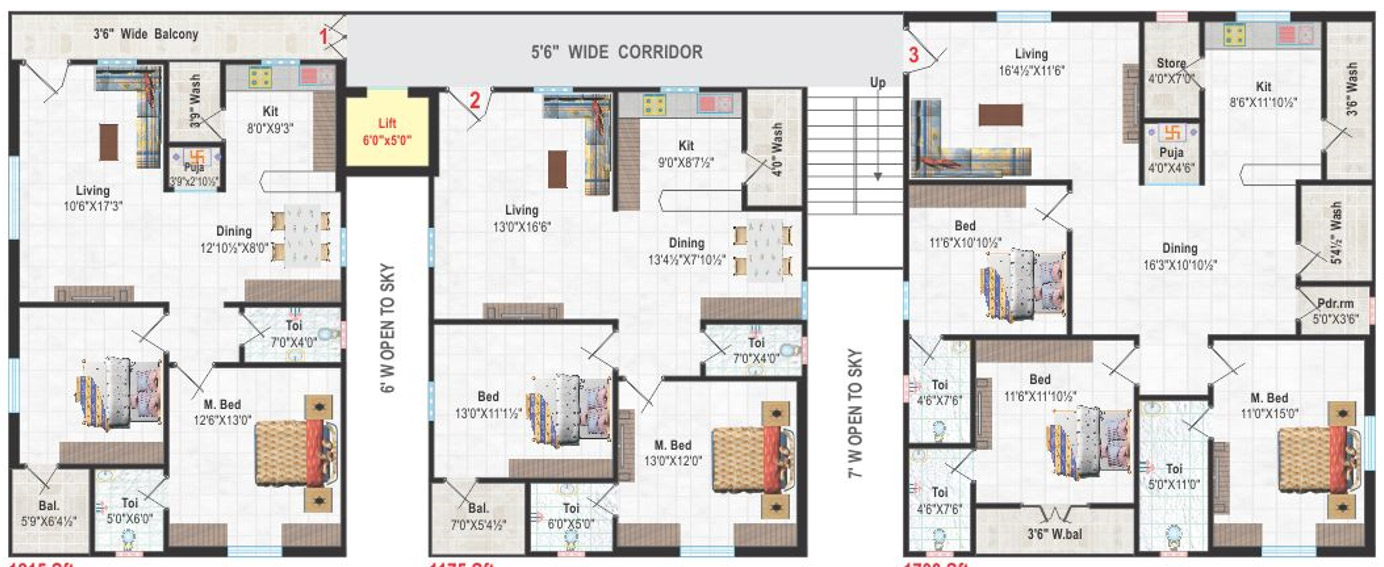 Avasa floor plan